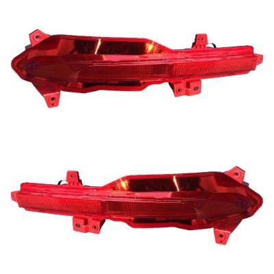 Rareelectrical - New Pair Of Daytime Running Lights Compatible With Hyundai Santa Fe 1.6L 2.5L 2021 2022 2023 By Part - Image 6