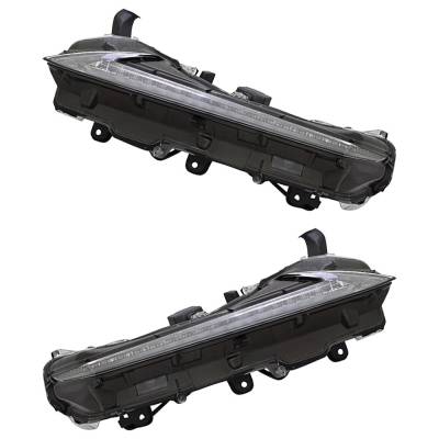 Rareelectrical - New Daytime Running Lights Compatible With Lexus Nx200t Nx300h Nx300 2015 2016 2017 2018 2019 2020 - Image 2