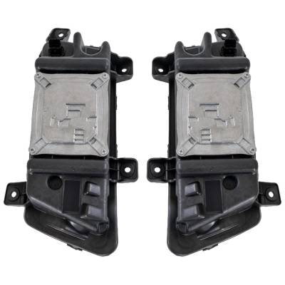 Rareelectrical - New Pair Of Daytime Running Lights Compatible With Cadillac Cts 2014 2015 2016 2017 2018 2019 By - Image 3