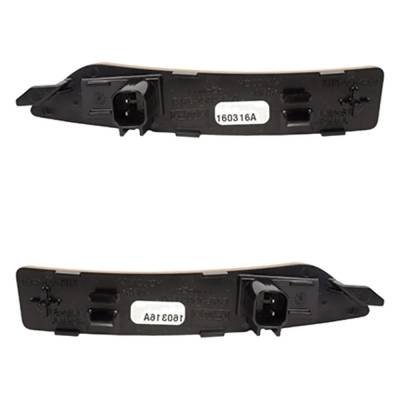 Rareelectrical - New Pair Of Daytime Running Lights Compatible With Lincoln Mkc Mkz Nautilus Corsair 2015-2023 By - Image 2