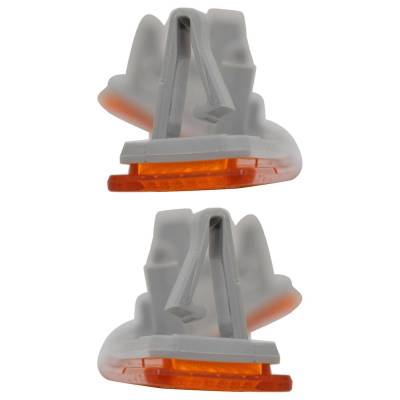 Rareelectrical - New Pair Of Daytime Running Lights Compatible With Chevrolet Corvette 2014 2015 2016 2017 2018 2019 - Image 3