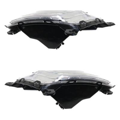 Rareelectrical - New Pair Of Daytime Running Lights Compatible With Chevrolet Equinox 2.4L 3.6L 2016 2017 By Part - Image 3