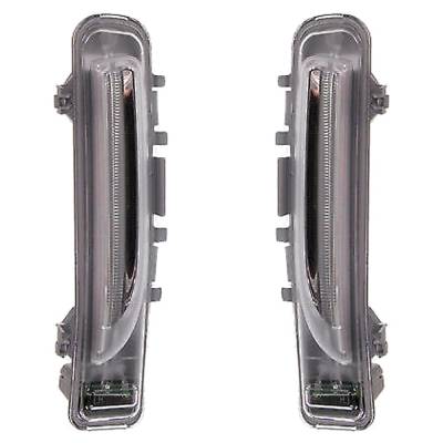 Rareelectrical - New Pair Of Daytime Running Lights Compatible With Ford Edge 2.0L 3.5L 3.7L 2011-2014 By Part - Image 4