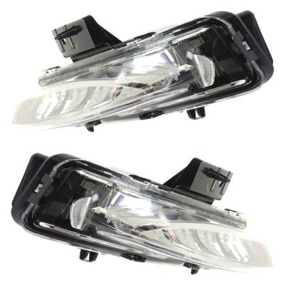 Rareelectrical - New Pair Of Daytime Running Lights Compatible With Buick Enclave 3.6L 2013 2014 2015 2016 2017 By - Image 6