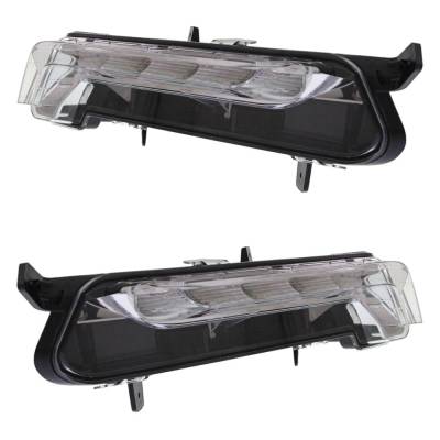 Rareelectrical - New Pair Of Daytime Running Lights Compatible With Chevrolet Impala 2.5L 3.6L 2014 2015 2016 2017 - Image 4