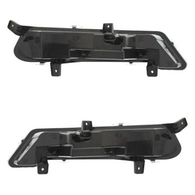 Rareelectrical - New Pair Of Daytime Running Lights Compatible With Chevrolet Impala 2.5L 3.6L 2014 2015 2016 2017 - Image 6