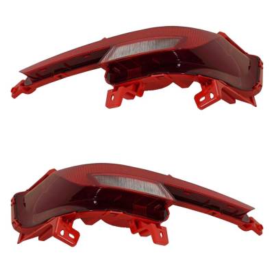 Rareelectrical - New Pair Of Daytime Running Lights Compatible With Hyundai Elantra 1.4L 1.6L 2.0L 2019 2020 By Part - Image 2