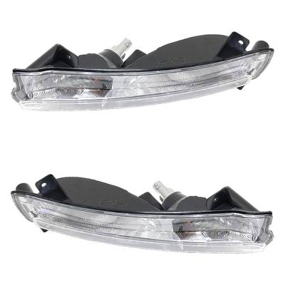 Rareelectrical - New Pair Of Daytime Running Lights Compatible With Jeep Compass 2017 2018 2019 2020 2021 By Part - Image 4