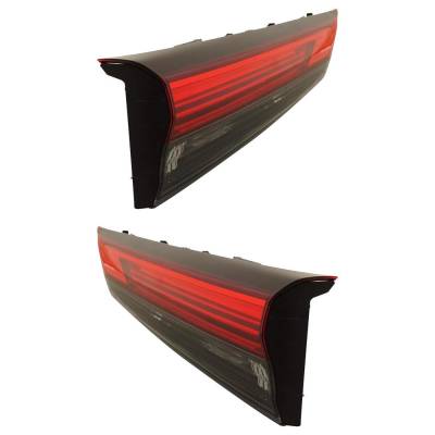 Rareelectrical - New Pair Of Daytime Running Lights Compatible With Toyota Highlander 2.4L 2.5L 3.5L 2020-2023 By - Image 1