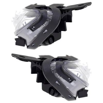 Rareelectrical - New Pair Of Daytime Running Lights Compatible With Hyundai Kona 1.6L 2018 2019 2020 2021 By Part - Image 3