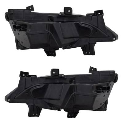 Rareelectrical - New Pair Of Daytime Running Lights Compatible With Lincoln Mkc 2015 2016 2017 2018 2019 By Part - Image 3