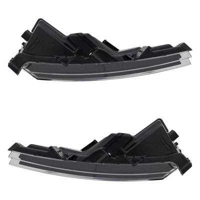 Rareelectrical - New Pair Of Daytime Running Lights Compatible With Lincoln Mkc 2015 2016 2017 2018 2019 By Part - Image 4