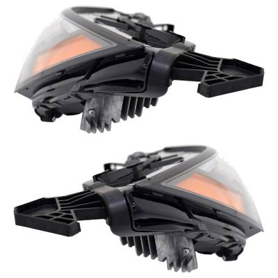 Rareelectrical - New Pair Of Daytime Running Lights Compatible With Nissan Rogue 1.5L 2.5L 2021 2022 2023 2024 By - Image 6