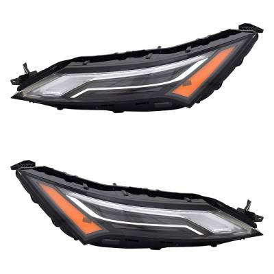 Rareelectrical - New Pair Of Daytime Running Lights Compatible With Nissan Rogue 1.5L 2.5L 2021 2022 2023 By Part - Image 3