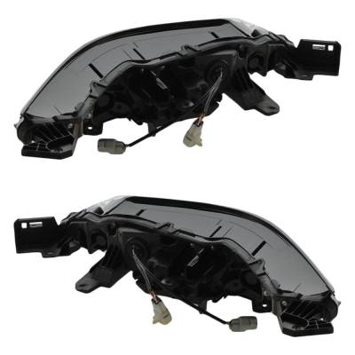 Rareelectrical - New Pair Of Daytime Running Lights Compatible With Nissan Rogue 1.5L 2.5L 2021 2022 2023 By Part - Image 5