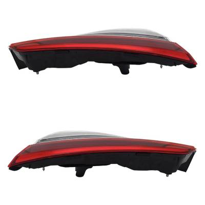 Rareelectrical - New Pair Of Daytime Running Lights Compatible With Honda Civic 1.5L 2.0L 2022 2023 2024 By Part - Image 4