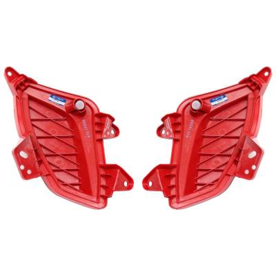 Rareelectrical - New Pair Of Daytime Running Lights Compatible With Hyundai Santa Fe Santa Fe Xl 3.3L 2017-2019 By - Image 2