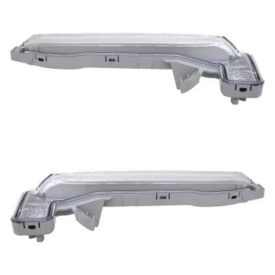 Rareelectrical - New Pair Of Daytime Running Lights Compatible With Toyota Corolla 2.0L 2020 2021 2022 2023 2024 By - Image 4