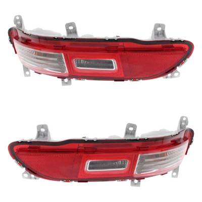 Rareelectrical - New Pair Of Daytime Running Lights Compatible With Kia Sportage 2.0L 2.4L 2017 2018 2019 By Part - Image 3