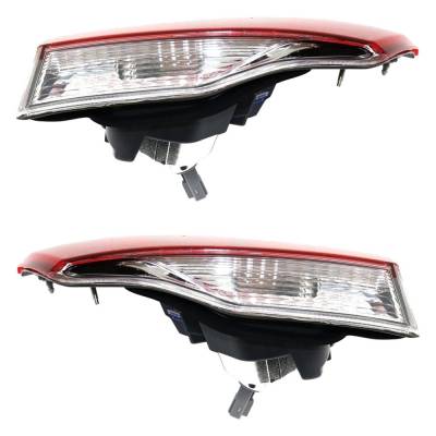 Rareelectrical - New Pair Of Daytime Running Lights Compatible With Toyota Highlander 2.7L 3.5L 2017 2018 2019 By - Image 4