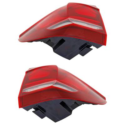 Rareelectrical - New Pair Of Tail Lights Compatible With Bmw X5 2.0L 3.0L 4.4L 2014 2015 2016 2017 2018 By Part - Image 3