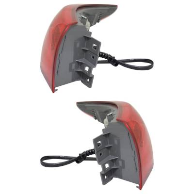 Rareelectrical - New Pair Of Tail Lights Compatible With Infiniti Q50 3.5L 3.7L 2014 2015 By Part Numbers In2804101 - Image 3