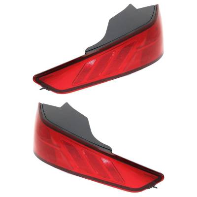 Rareelectrical - New Pair Of Tail Lights Compatible With Kia Optima 2.4L 2014 2015 By Part Numbers 762405-40648-0 - Image 3