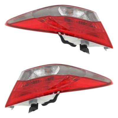 Rareelectrical - New Pair Of Tail Lights Compatible With Toyota Camry 2.5L 2016-2016 By Part Numbers To2805126 - Image 1