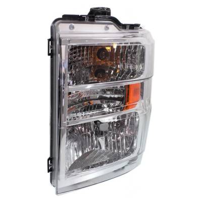 Rareelectrical - New Left Halogen Headlights Compatible With Ford E-350 Super Duty Xl Standard Passenger Van 3 Door - Image 3