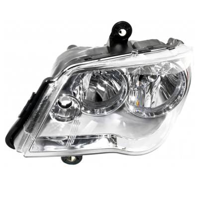 Rareelectrical - New Left Halogen Headlights Compatible With Dodge Grand Caravan Crew R/T Se Mini Passenger Van 4 - Image 4