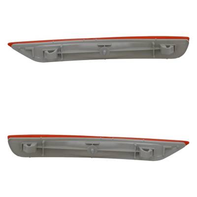 Rareelectrical - New Pair Of Daytime Running Lights Compatible With Subaru Forester 2.0L 2.5L 2009-2018 By Part - Image 2