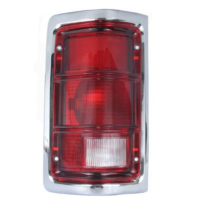 Rareelectrical - New Left Tail Light Compatible With Dodge Ram 50 W100 W250 W350 1988 1989 1990 1991 1992 1993 By - Image 1