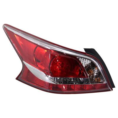 Rareelectrical - New Left Tail Light Compatible With Nissan Altima 2013 By Part Numbers Ni2800196 26555-3Tg0b - Image 1