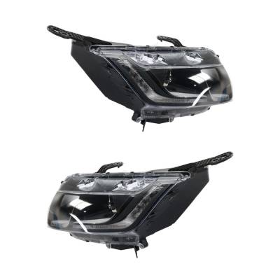 Rareelectrical - New Pair Of Halogen Headlights Compatible With Honda Odyssey Ex Mini Passenger Van 4 Door 3.5L 2018 - Image 2