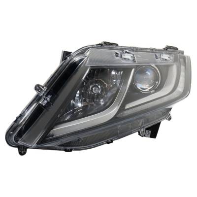 New Left Halogen Headlight Compatible With Honda Odyssey Ex Mini Passenger Van 4 Door 3.5L 2018 2019