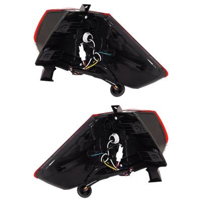 Rareelectrical - New Pair Of Tail Lights Compatible With Nissan Rogue 2.0L 2.5L 2018 2019 2020 By Part Numbers - Image 5