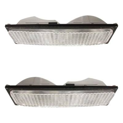 Rareelectrical - New Pair Of Daytime Running Lights Compatible With Chevrolet Gmc C1500 C2500 C3500 K1500 K2500 K3500 - Image 4