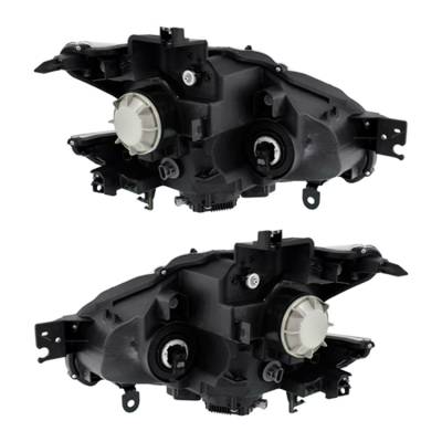Rareelectrical - New Pair Of Hid Headlight Compatible With Nissan Maxima Gxe Sport Sedan 2009-2014 By Part Number - Image 2