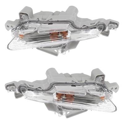 Rareelectrical - New Pair Of Daytime Running Lights Compatible With Mazda 3 Sport 3 2.0L 2.5L 2017 2018 By Part - Image 4