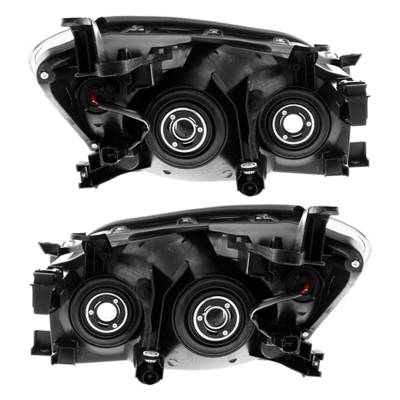 Rareelectrical - New Pair Of Halogen Headlight Compatible With Toyota Rav4 Sport Sport 3.5 2.4L 2008 By Part Number - Image 2