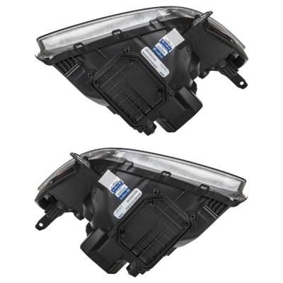 Rareelectrical - New Pair Of Headlights Compatible With Toyota Rav4 2.4L 2004 2005 By Part Numbers 762405-62299-6 - Image 6