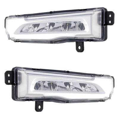 Rareelectrical - New Pair Of Fog Lights Compatible With Bmw X5 X7 X6 3.0L 4.4L 2019 2020 2021 2022 2023 By Part - Image 2