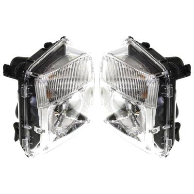 Rareelectrical - New Pair Of Daytime Running Lights Compatible With Cadillac Srx 2004 2005 2006 2007 2008 2009 By - Image 3