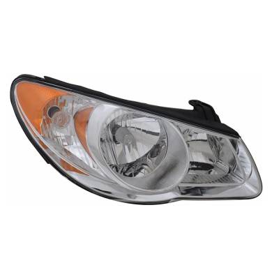 Rareelectrical - New Right Headlight Compatible With Hyundai Elantra Blue Sedan 4 Door 2.0L 2010 By Part Numbers - Image 1