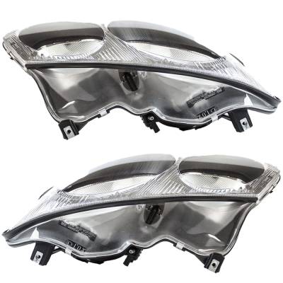 Rareelectrical - New Pair Of Headlights Compatible With Chrysler 300M Base Pro-Am Sedan 4-Door 3.5L 1999 2000 2001 - Image 4
