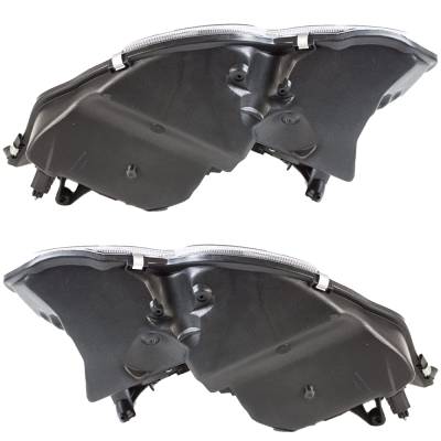 Rareelectrical - New Pair Of Headlights Compatible With Chrysler 300M Base Pro-Am Sedan 4-Door 3.5L 1999 2000 2001 - Image 5