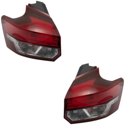 Rareelectrical - New Pair Of Tail Lights Compatible With Nissan Kicks 1.6L 2018 2019 2020 By Part Numbers 26555-5Rl0a - Image 3