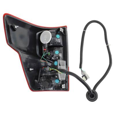 Rareelectrical - New Right Tail Lights Compatible With Nissan Titan Platinum Reserve Sl Crew Cab Pickup 5.0L 5.6L - Image 2