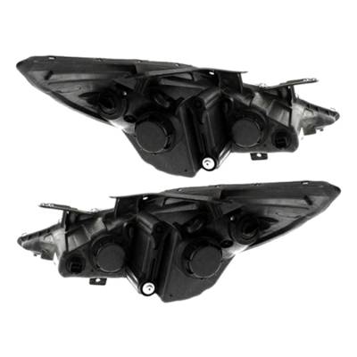 Rareelectrical - New Pair Of Halogen Headlight Compatible With Hyundai Sonata Gls Sedan 2011-2014 By Part Number - Image 2