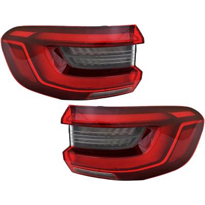 Rareelectrical - New Pair Of Outer Tail Lights Compatible With Bmw X5 Sdrive40i Xdrive40i Xdrive45e Xdrive50i - Image 1